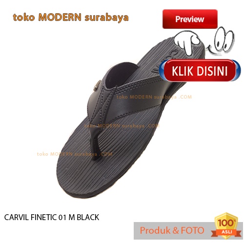 Sandal pria casual sandal jepit CARVIL FINETIC 01 M