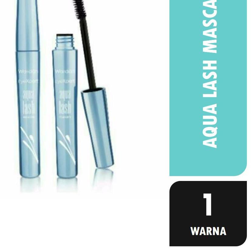 COD[HJ]-ORIGINAL Wardah EyeXpert Aqua Lash Mascara Hitam Maskara
