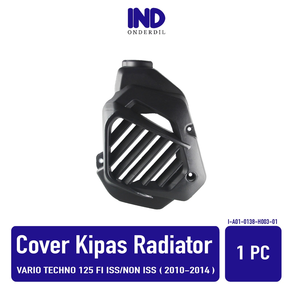 Tutup-Cover Kipas Radiator-Mesin Honda Vario Techno 125 FI-F1 Lama-Old