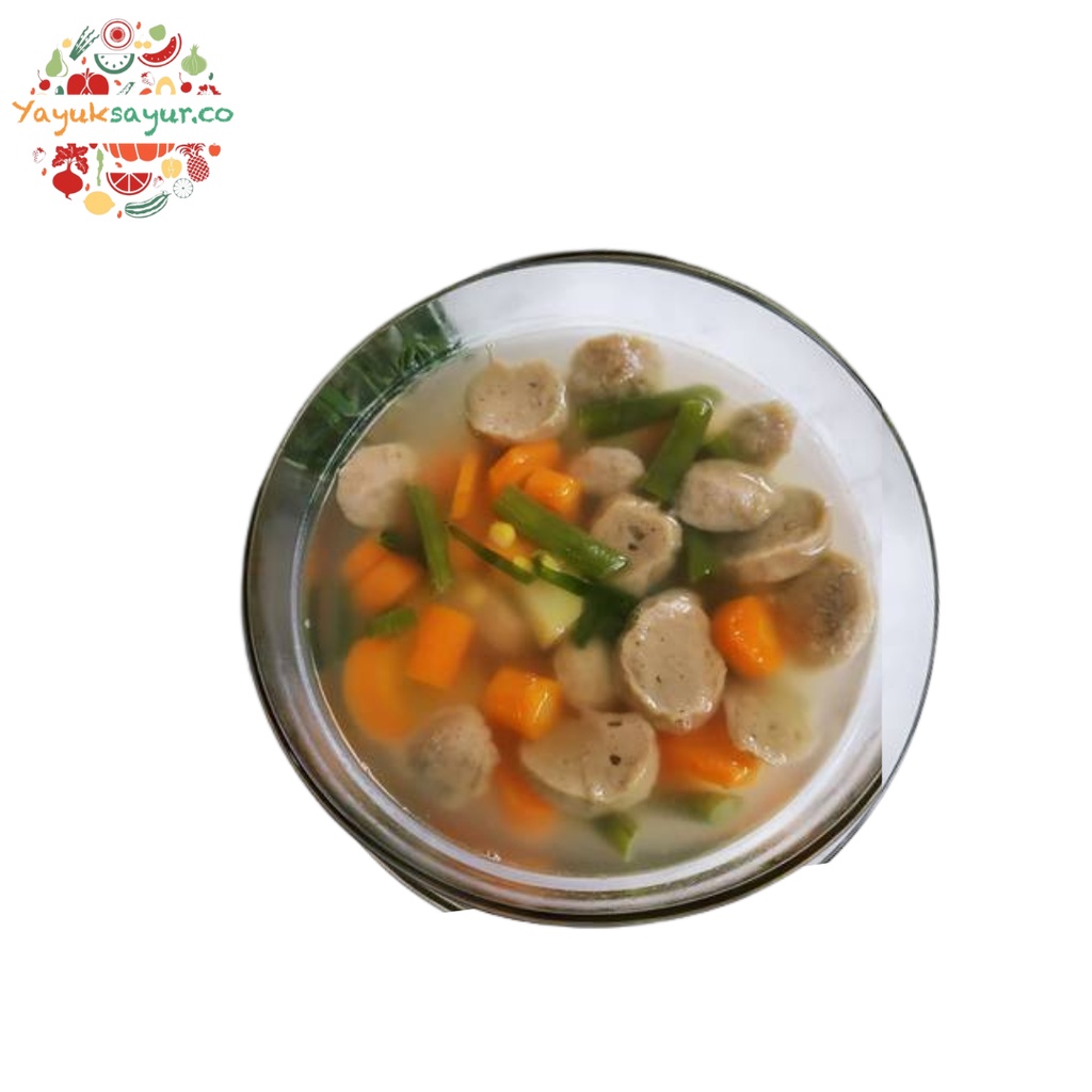 

SAYUR SOP BAKSO SIAP MAKAN