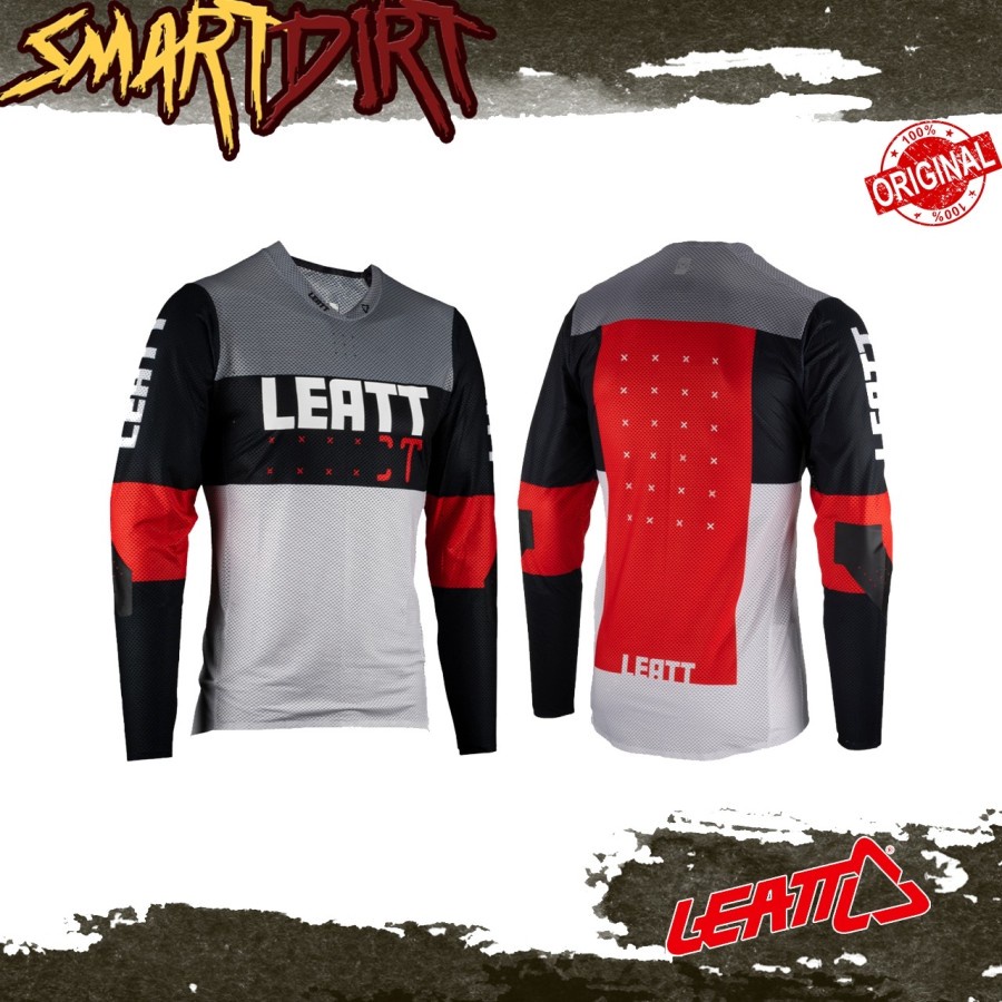 JERSEY TRAIL LEATT 4.0 GRAVITY TITANIUM 2023 JERSEY CROSS LEATT 4.0