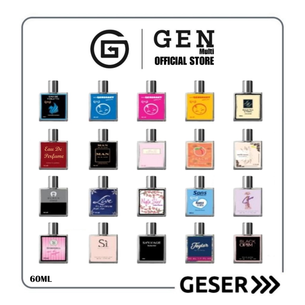 GEN - BPOM Parfum Savvage 50ml Premium / Parfum BlackOp 50ml Best Seller / Parfum Pria Wanita Wangi Tahan Lama