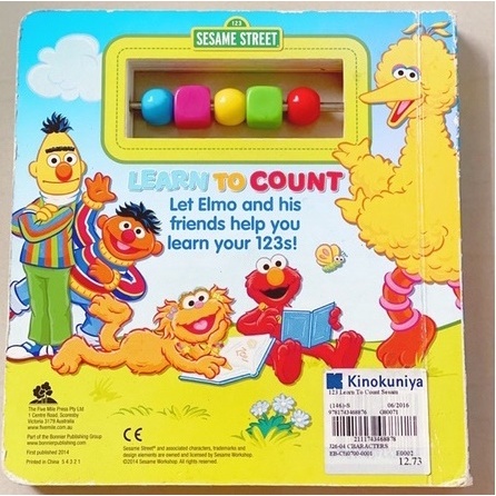 BUKU SESAME STREET LEARN TO COUNT