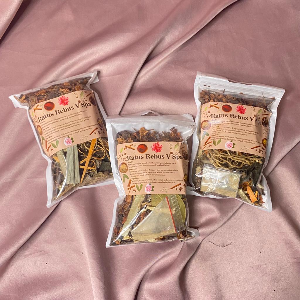 REMPAH RATUS RAPET V-SPA Jamu Tradisional Rebus Bakar Wanita