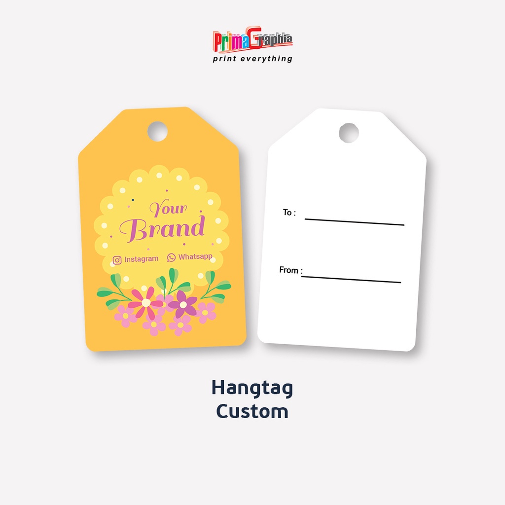 

Cetak Hang Tag Persegi 2 Sisi Custom Desain Template