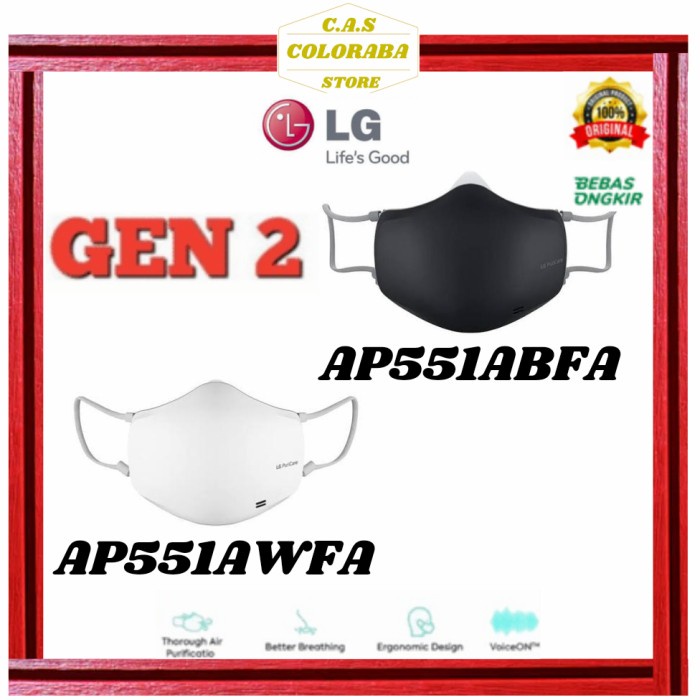 Sagu Masker Lg Puricare Gen 2 Ap551Awfa Lg Masker Puricare Ap55Awfa Gen 2