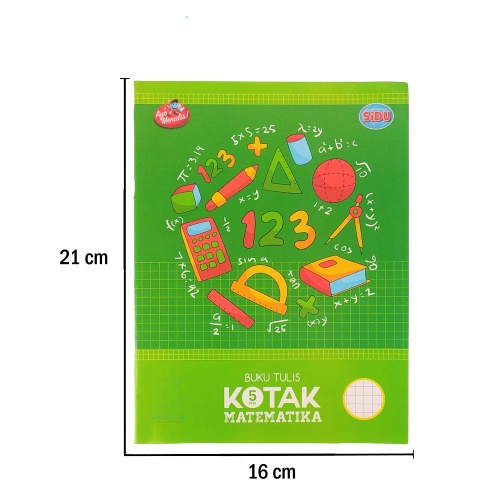 Buku Tulis Kotak Kecil Matematika 38 Lembar - Satuan