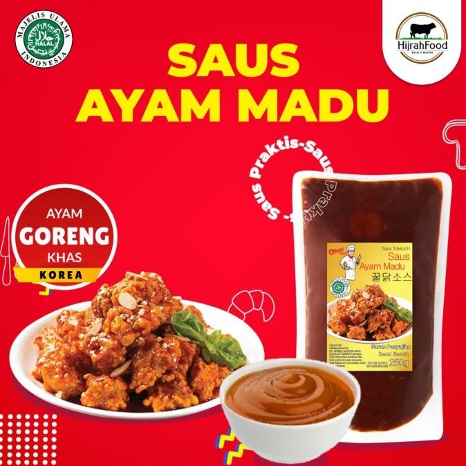 

Saus Ayam Madu Tokkochi Khas Korea | Honey Chicken Sauce (250 g)