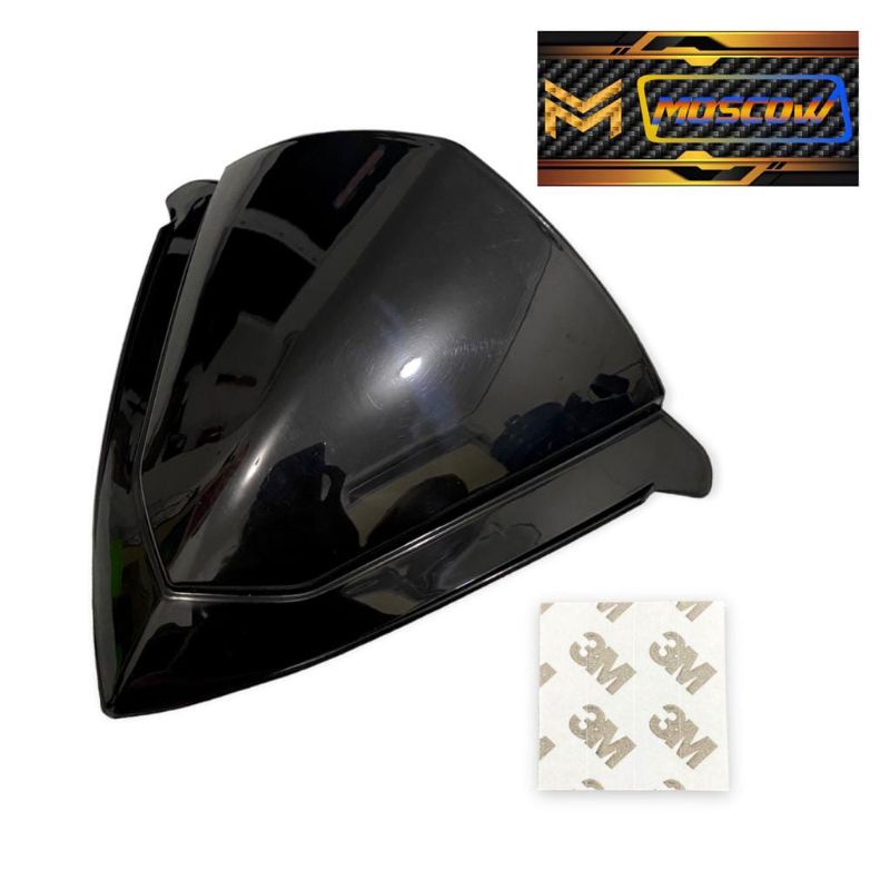 Visor vario 110 125 techno karbu Visor vario 125 old. hitam