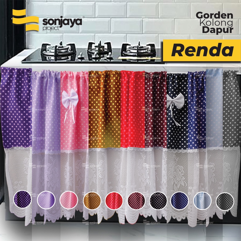 Gorden Kolong Dapur Classic Renda