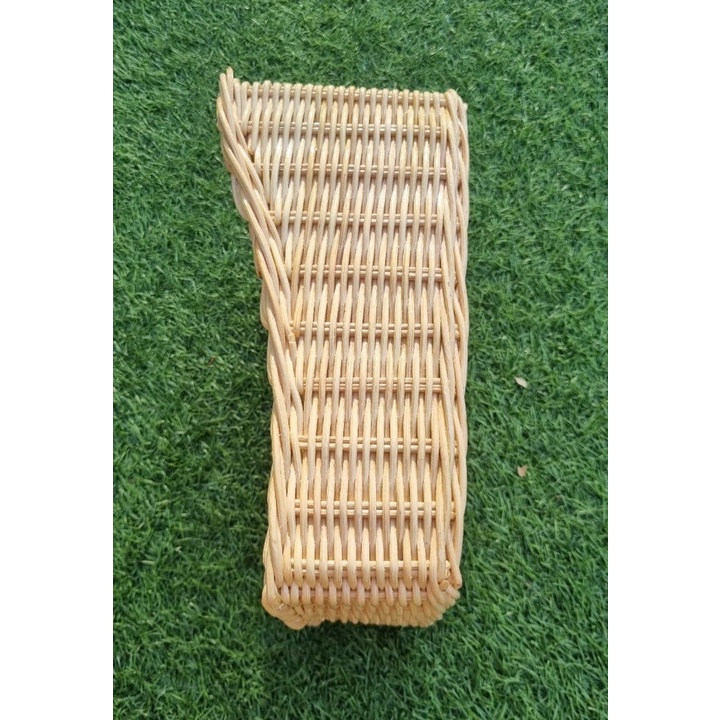 Kerajinan Tangan Rotan - Kotak Keranjang Parsel - 25x19x13cm