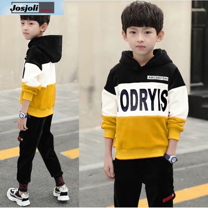 JOSJOLI_STORE/Sweater Kids Odrys/Fashion Anak Laki-Laki Lengan Panjang/Usia 7-14 Tahun