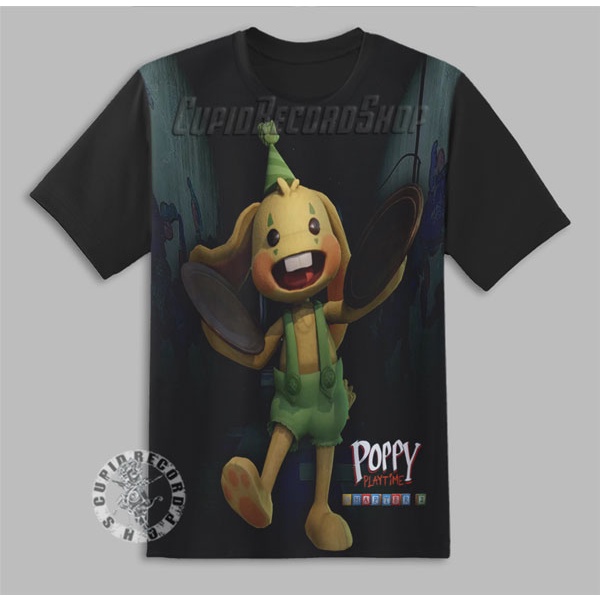 Baju Bunzo Bunny Kaos Game Poppy_playtime Anak Laki Laki 3D V1