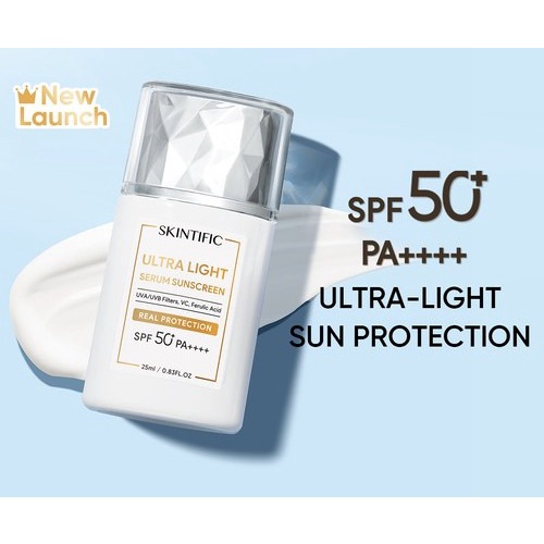 SKINTIFIC Light Serum Sunscreen 25ml SPF50 PA++++