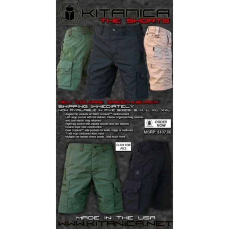 Celana tactical ktnc pendek