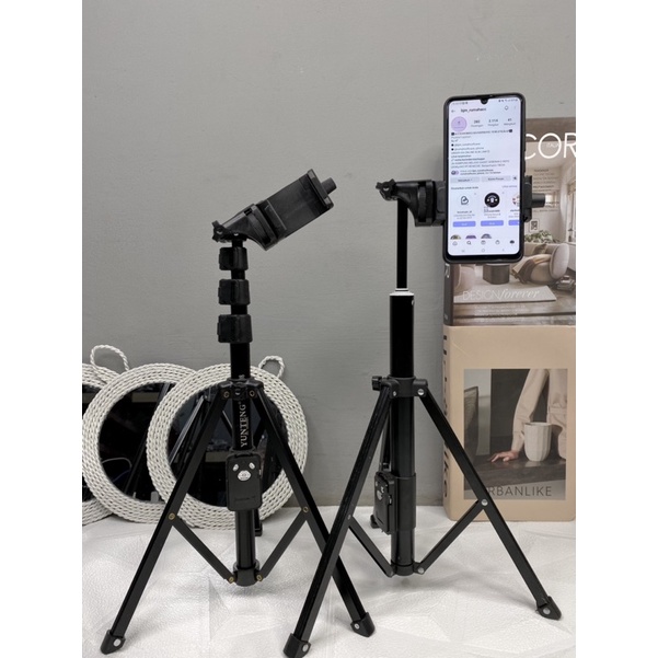 Tongsis Tripod 2in1 Yunteng VCT-1608 Remote Shutter Bluetooth vct1608 & VCT-1688
