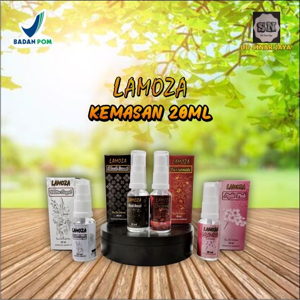 New Produk Parfume Lamoza 20 ML Kemasan &quot;Botol Kaca&quot;