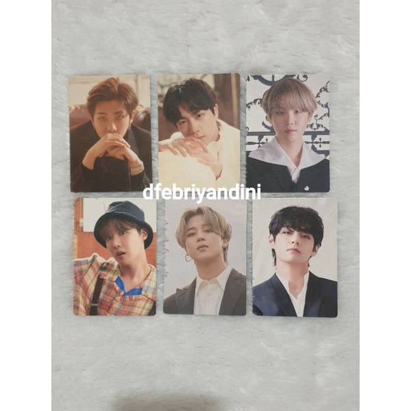OFFICIAL PHOTOCARD BTS 7TH ARMY MEMBERSHIP KIT