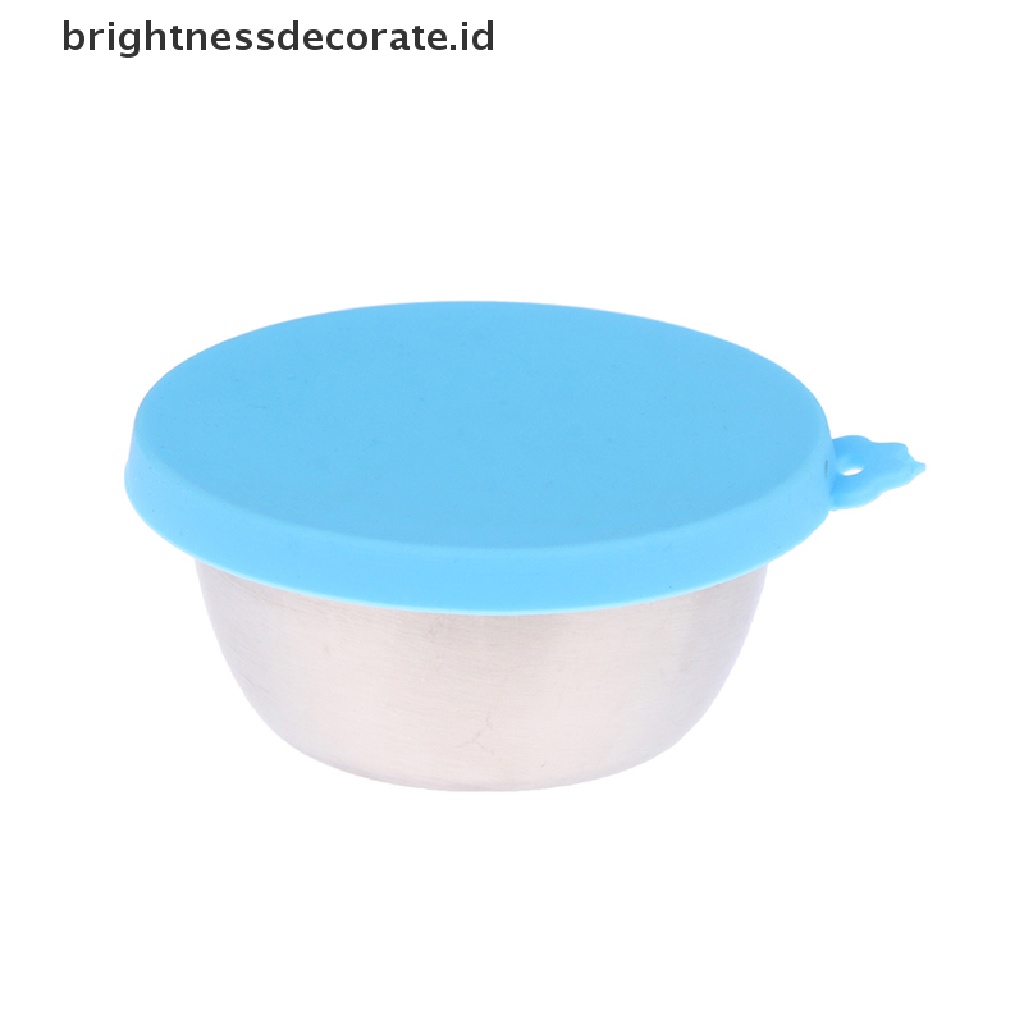 [Birth] 50ml Dipping Sauce Cup w/Tutup Wadah Bumbu Salad Lunch Piknik Kotak Travel [ID]