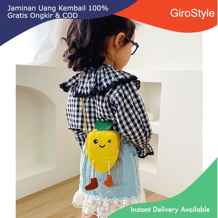 WORTEL Tas Karakter Anak Motif Sayur dan Buah