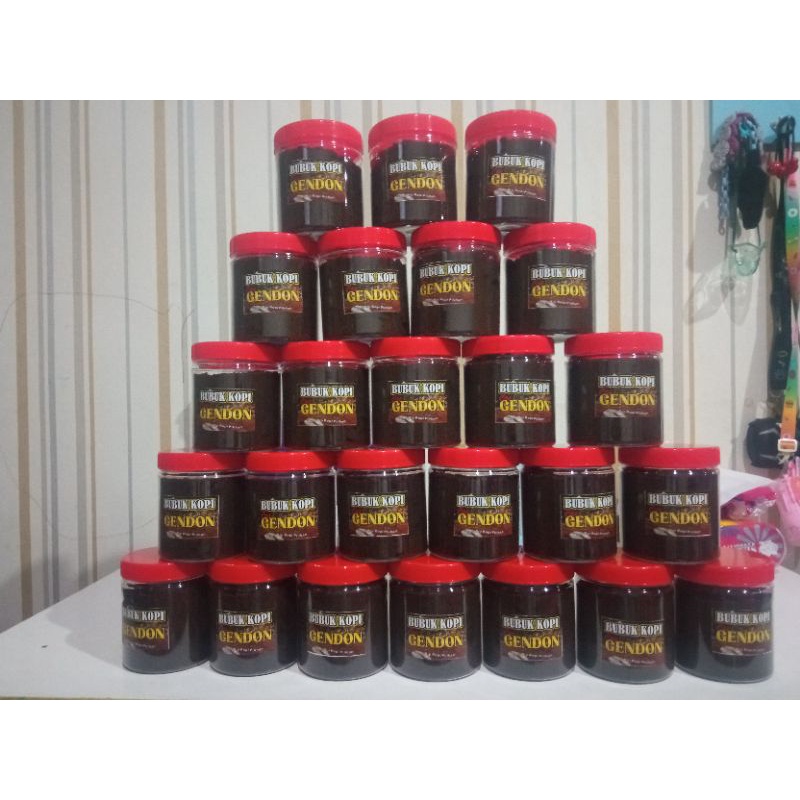 

Bubuk kopi murni 200 gr cap gendon asli malang
