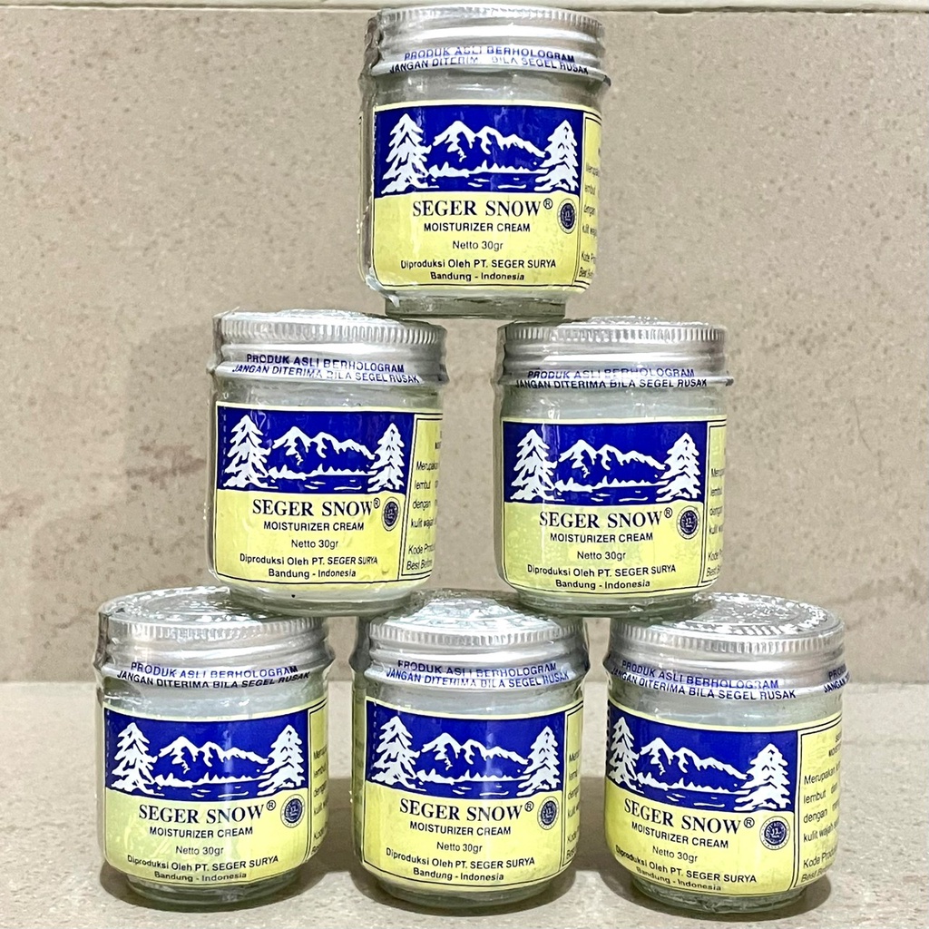 Seger Snow Botol Kaca 30gr