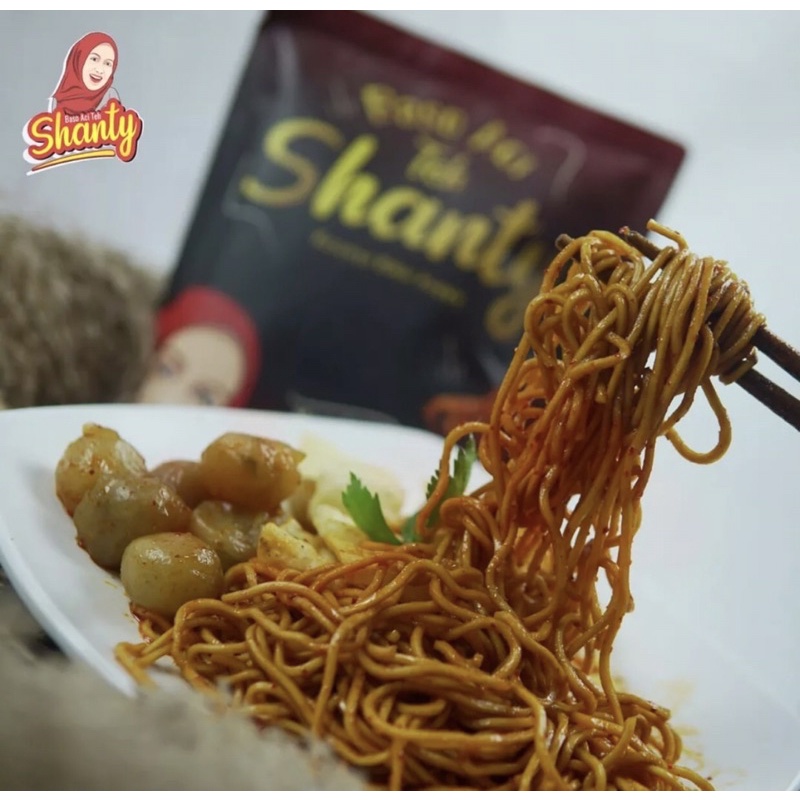 

Mie Yamin Baso Aci Teh Shanty