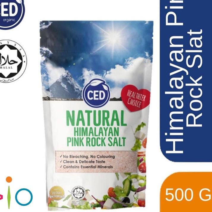 

AIL590 500 gr CED Natural Himalayan Pink Rock Salt Garam Himalayan -