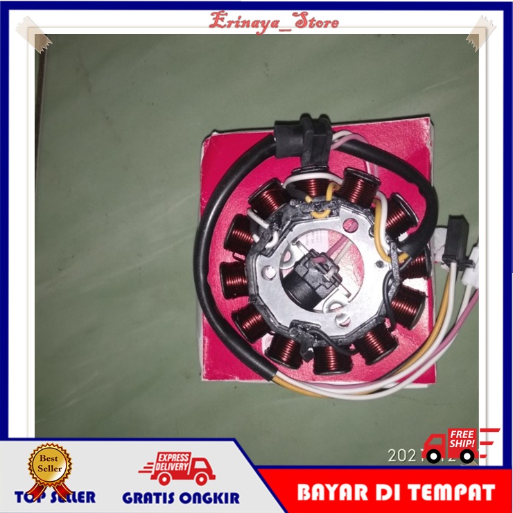ORIGINAL YGP Spull Assy Stator Comp Spul Pulser Motor Yamaha Jupiter Z Robot Burhan Old Lama 5TP Ori