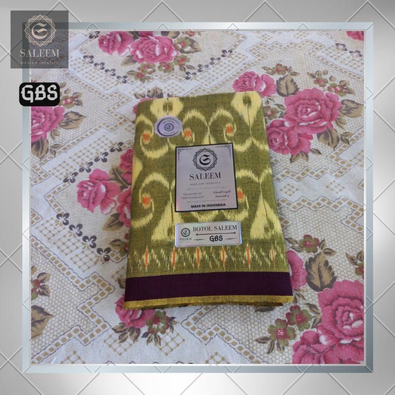 SARUNG GOYOR TENUN | BOTOL SALEEM GBS | ASLI JAHITAN TENGAH