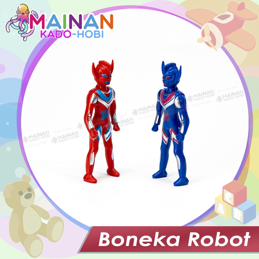 MAINAN EDUKASI ANAK LAKI ACTION FIGUR MINIATUR ROBOT SUPERHERO