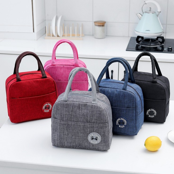 FY Tas Travel Tempat Bekal Lunch Bag Premium Cooler Bag Bahan 2 Lapis