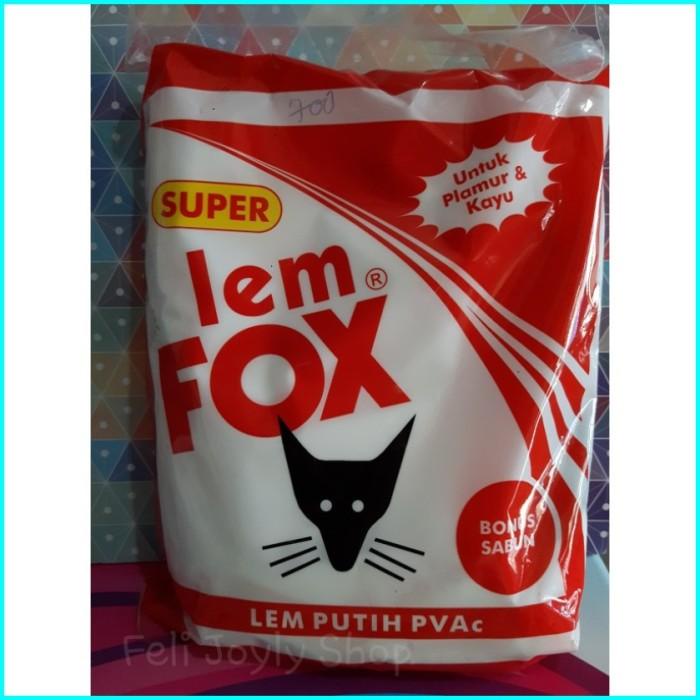 

LEM FOX PUTIH 700GR PVAC LATEX WEGABOND SLIME ADHESIVE KAYU ATK MURAH