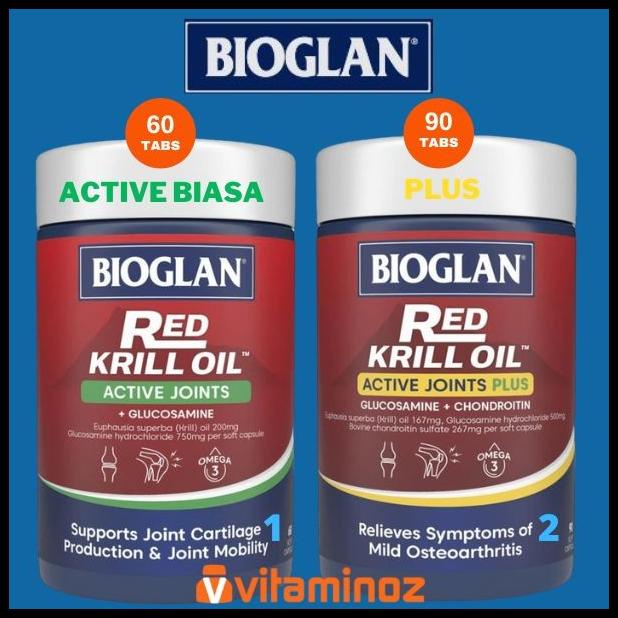 Bioglan Red Krill Oil Active Joint - 60 Kapsul