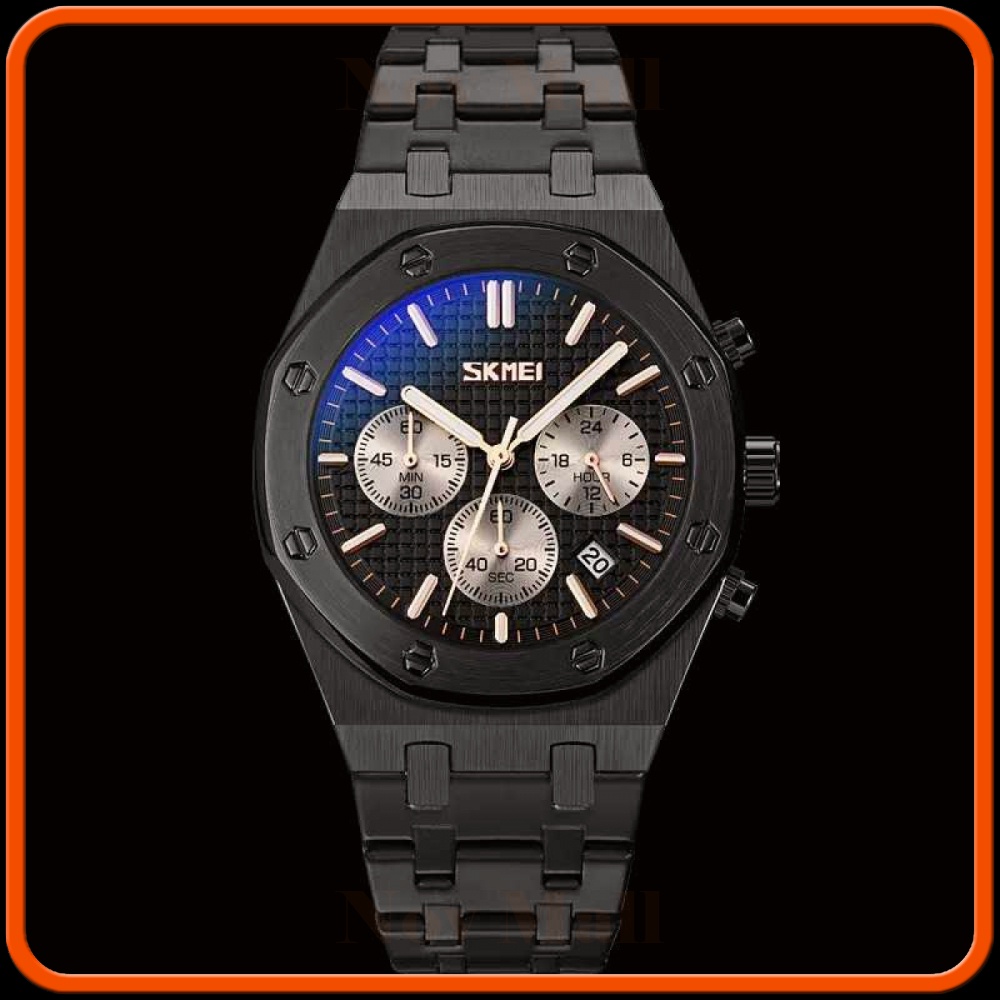 SKMEI Jam Tangan Pria Analog Chrono Waterproof Stratch Resistant - 9296