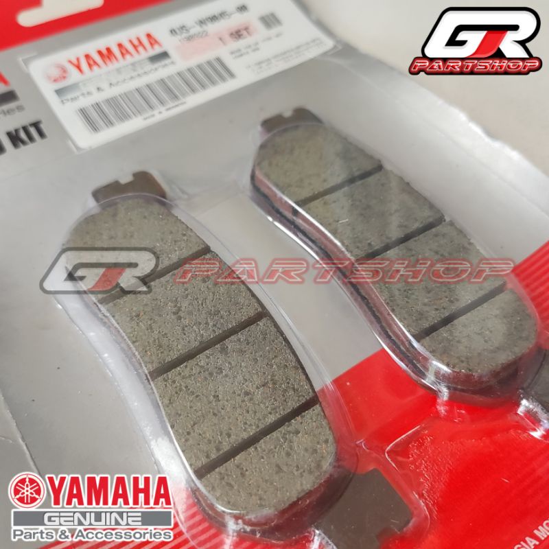kampas rem depan f1zr vega jupiter old nouvo ori ygp original yamaha fizr fiz f1z r disc pad discpad front brake cakram piringan