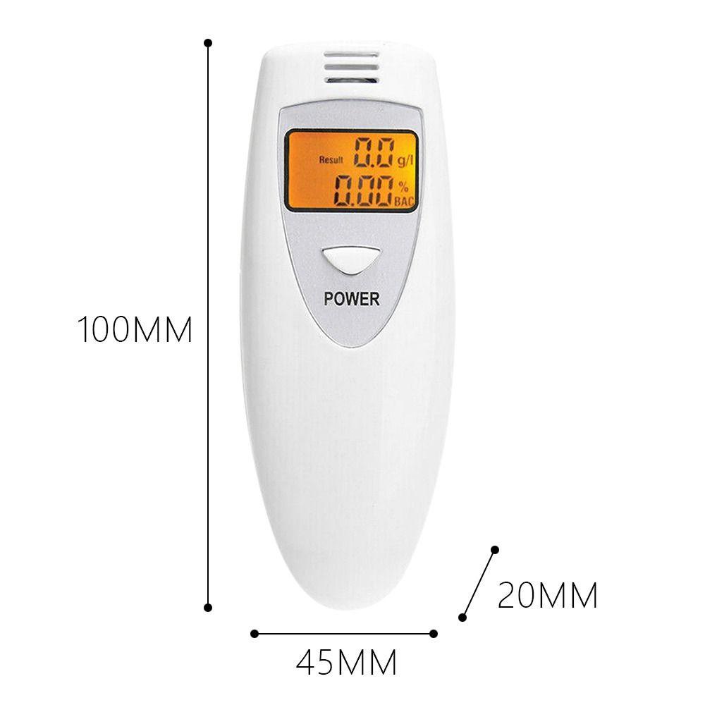 POPULAR Digital Breath Alcohol Tester Portable LCD Display Detektor Gas Profesional