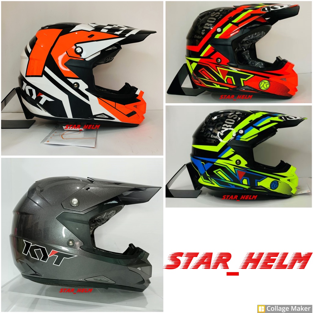 HELM CROSS KYT CROSS OVER  100% ORIGINAL