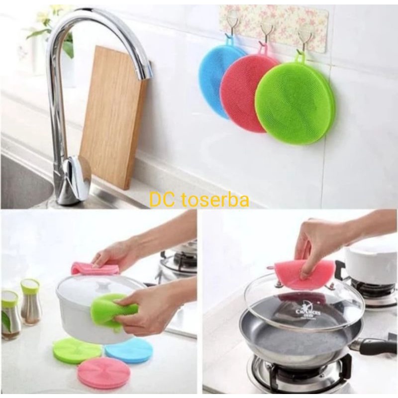 spon silikon cuci piring/spon cuci piring
