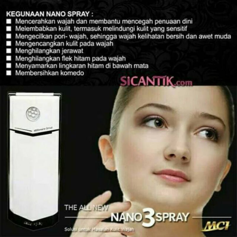 Nano spray 3 original MCI preloved