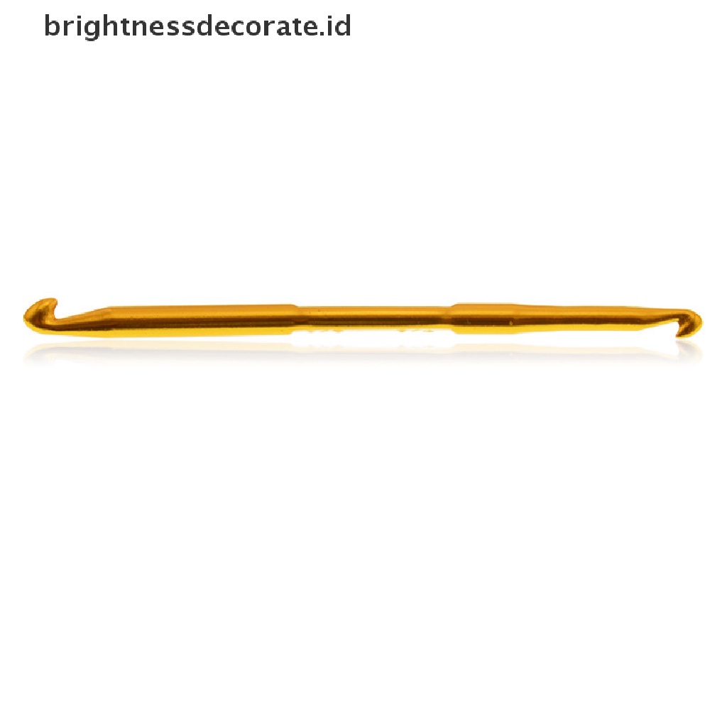 [Birth] 10pcs Alumina Crochet Hook Set DIY Knitg s Alat Jahit Knitg Rumah [ID]