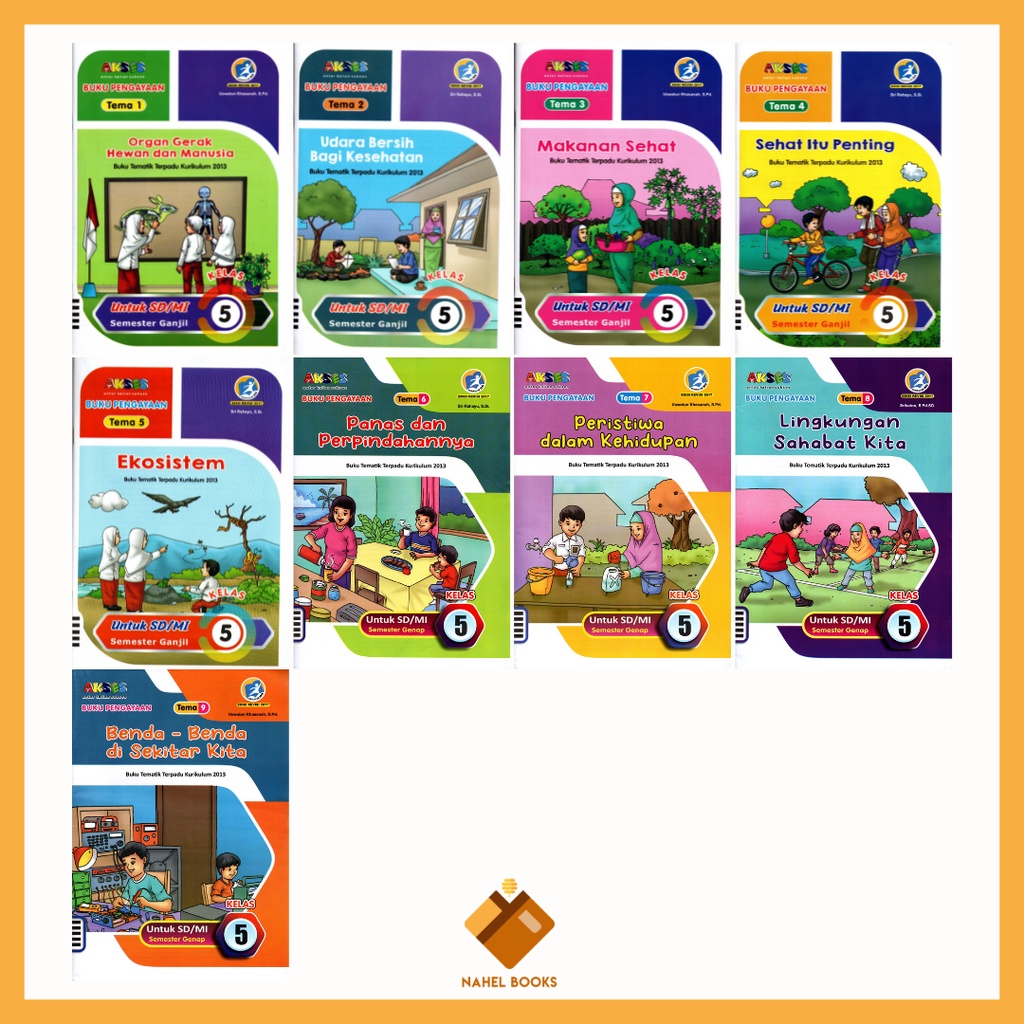 LKS TEMA KELAS 5 SEMESTER 1, SEMESTER 2 - AKSES