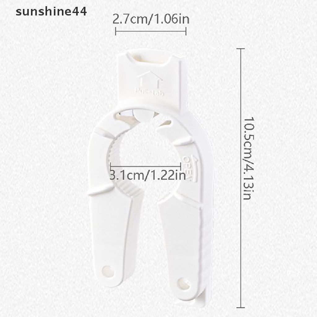 Sunshine Pembuka Tutup Botol al Can Opener Portable Lid Remover Alat Dapur.