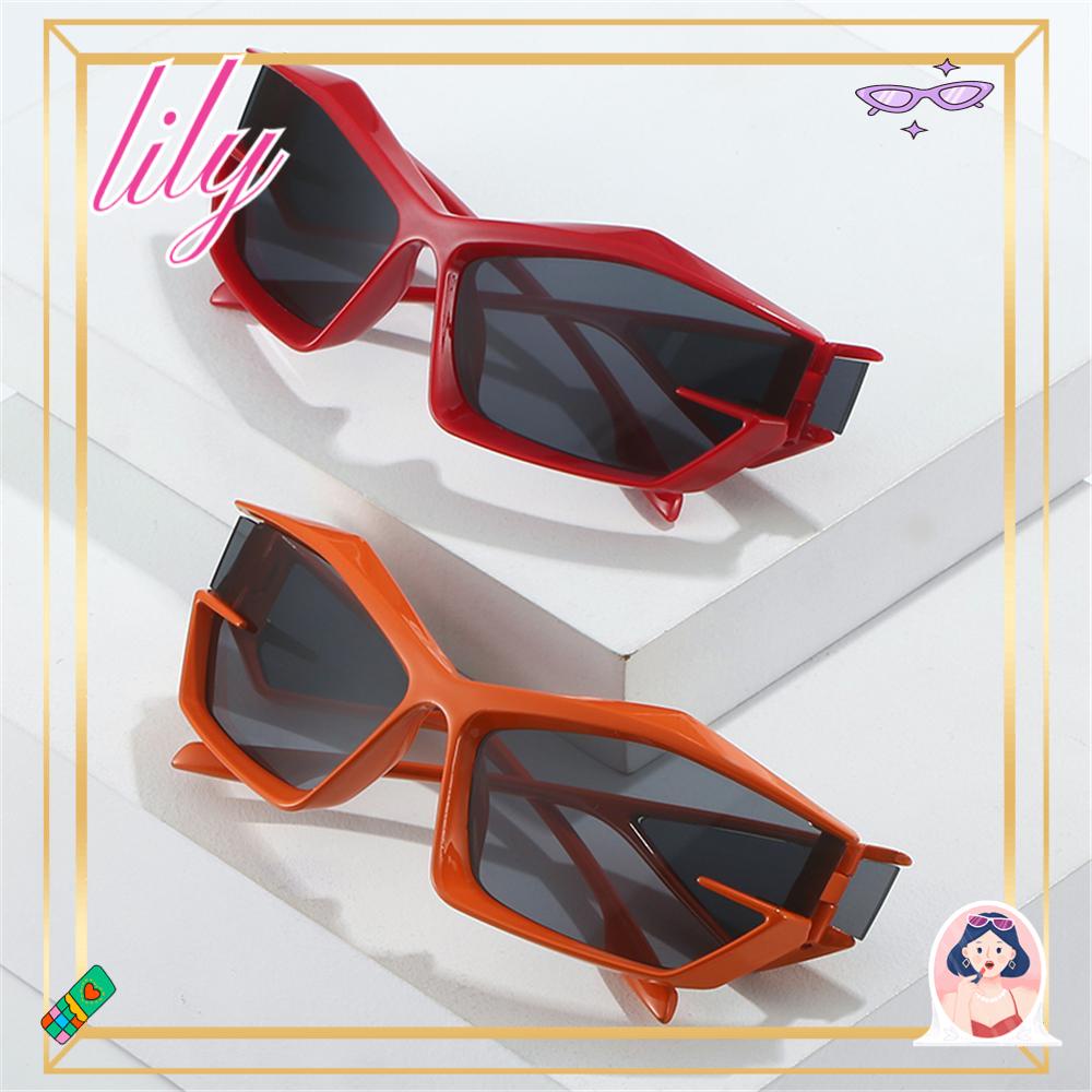 Lily Cat Eye Kacamata Hitam UV400 Bersepeda Olahraga Shades Lilit