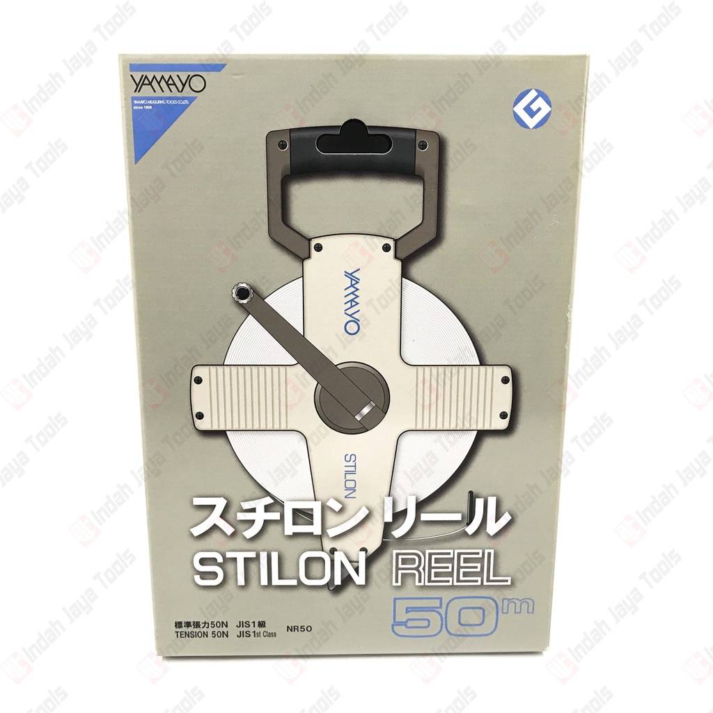 YAMAYO STILON 50 M Meteran Tancap 50M Gulung Measuring Tape JAPAN