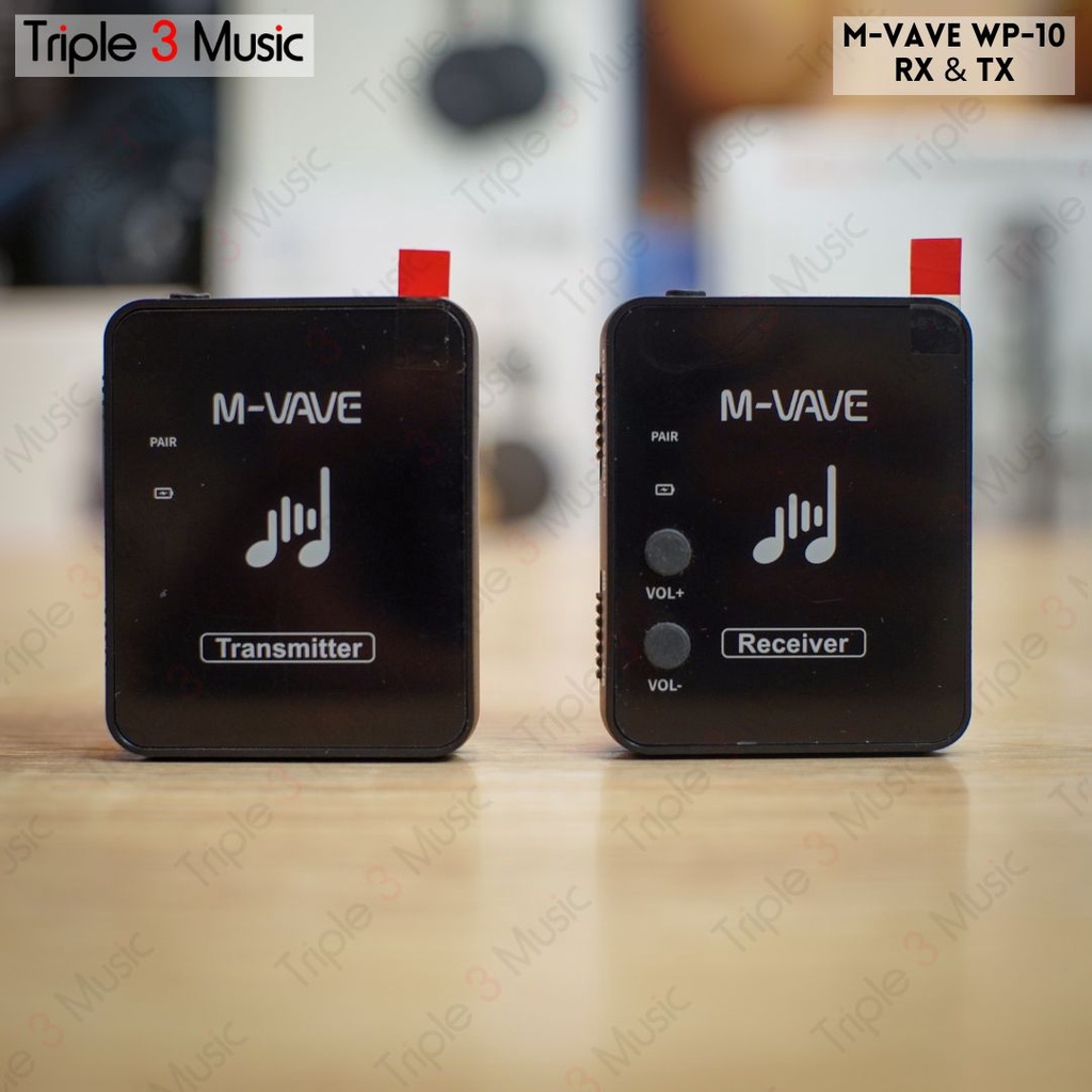 M-VAVE WP 10 2.4GHz Sistem Wireless in ear monitor IEM Receiver dan transmitter