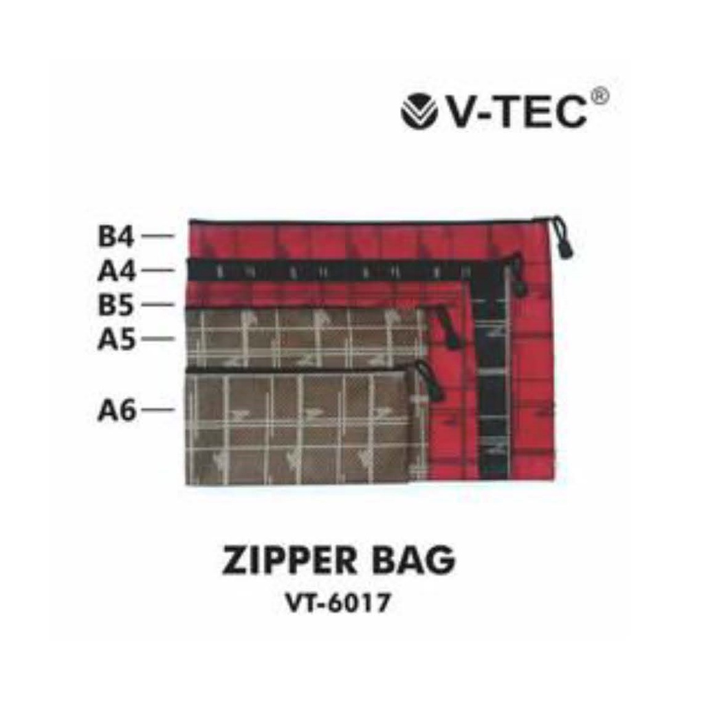 

V-TEC Zipper Bag Type 6017/A4