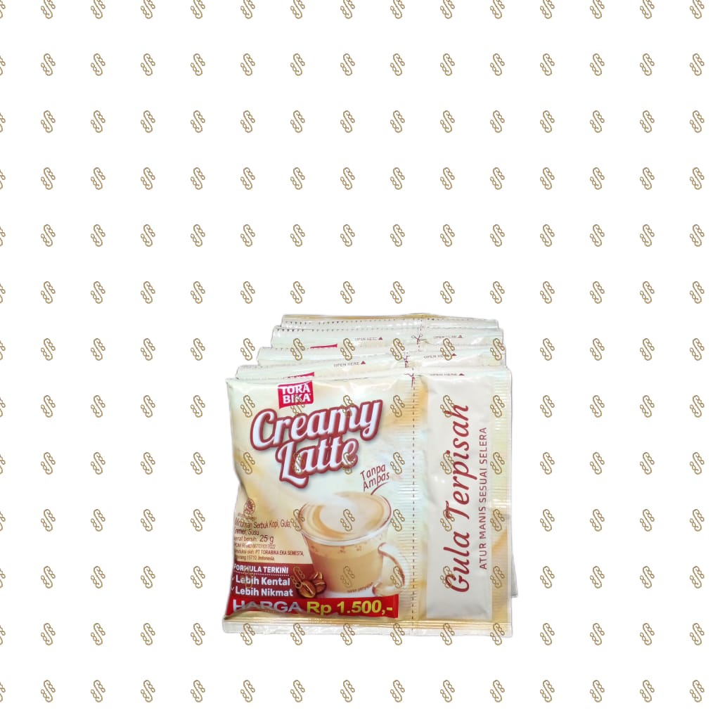 

Tora Bika Creamy Latte 25gr - Renceng Isi 10 Sachet