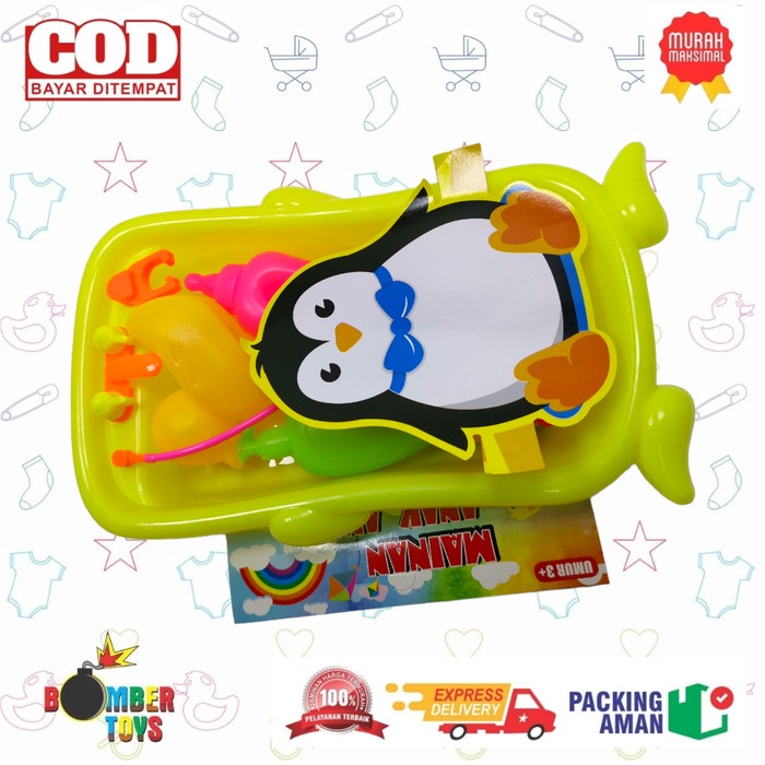 Mainan Anak Boneka Bak Mandi Bayi Besar Baby Bath Tube Murah SNI Jumbo