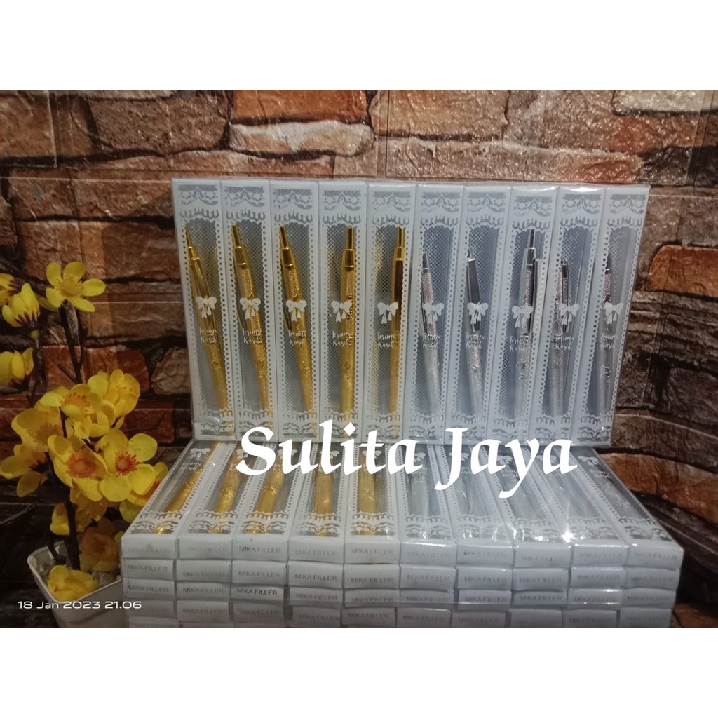 

sg Souvenir Pernikahan PULPEN LUCU Kemas Mika Isi 100 Pcs Murah Free Kartu Ucapan 100 Lembar PULPEN